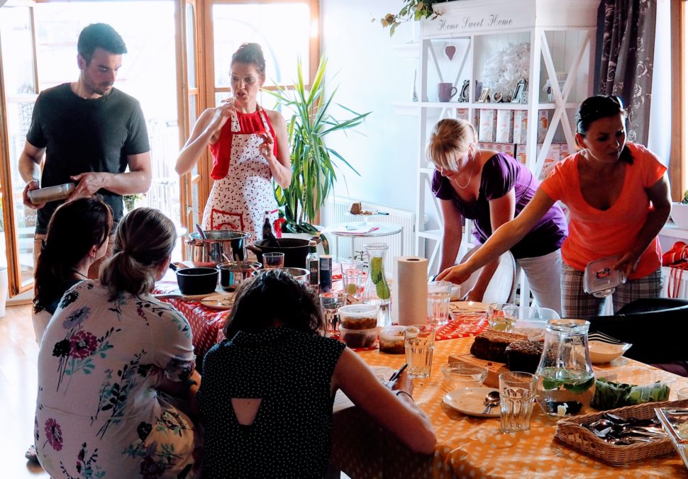 Kurz vaření v centru Prahy, kde se naučí vařit zdravě začátečníci i pokročilí.